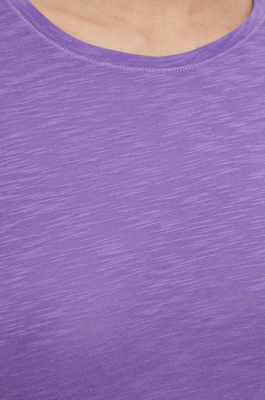 Sisley t-shirt 3TNHL11A2 violetto