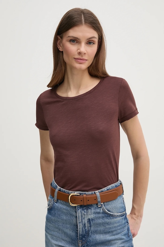 Футболка Sisley коричневый 3TNHL11A2