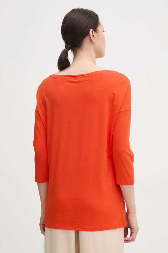 Îmbrăcăminte Sisley longsleeve 3QU4L12EE rosu