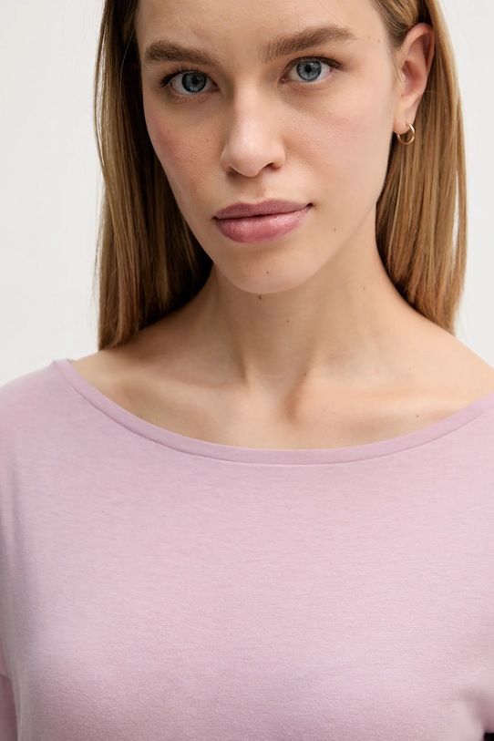 Sisley longsleeve różowy 3QU4L12EE