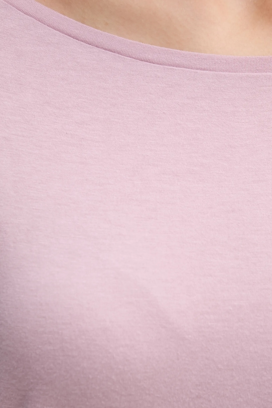 Sisley longsleeve 3QU4L12EE różowy