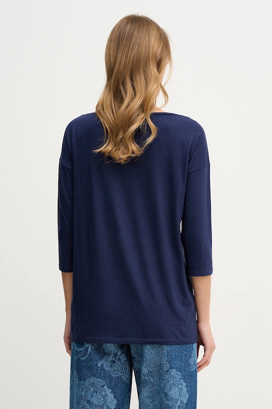 Ρούχα Μακρυμάνικο Sisley 3QU4L12EE σκούρο μπλε