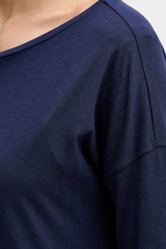 Μακρυμάνικο Sisley 3QU4L12EE σκούρο μπλε