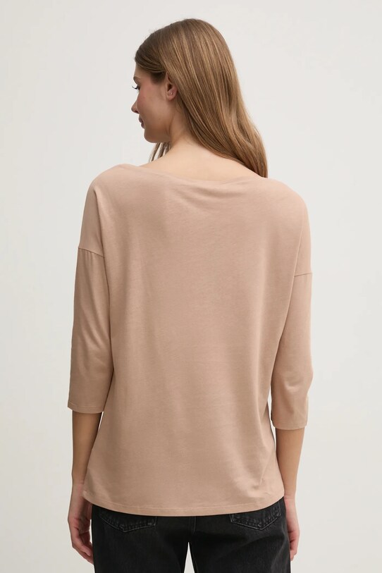 Îmbrăcăminte Sisley longsleeve 3QU4L12EE bej