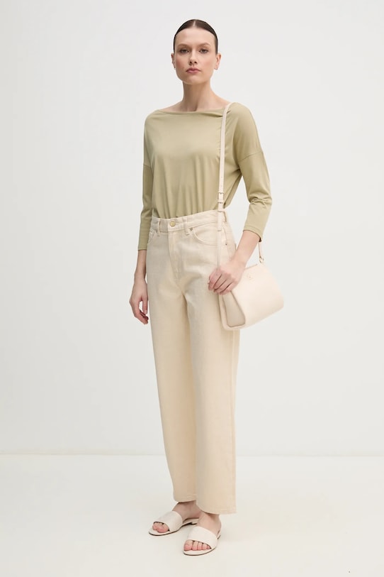 Sisley longsleeve 3QU4L12EE verde SS25
