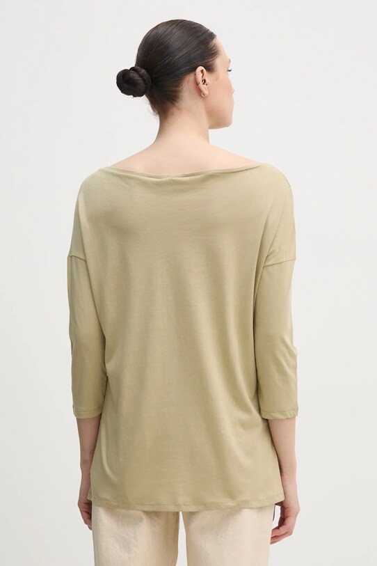 Îmbrăcăminte Sisley longsleeve 3QU4L12EE verde