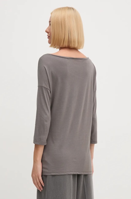 Îmbrăcăminte Sisley longsleeve 3QU4L12EE gri