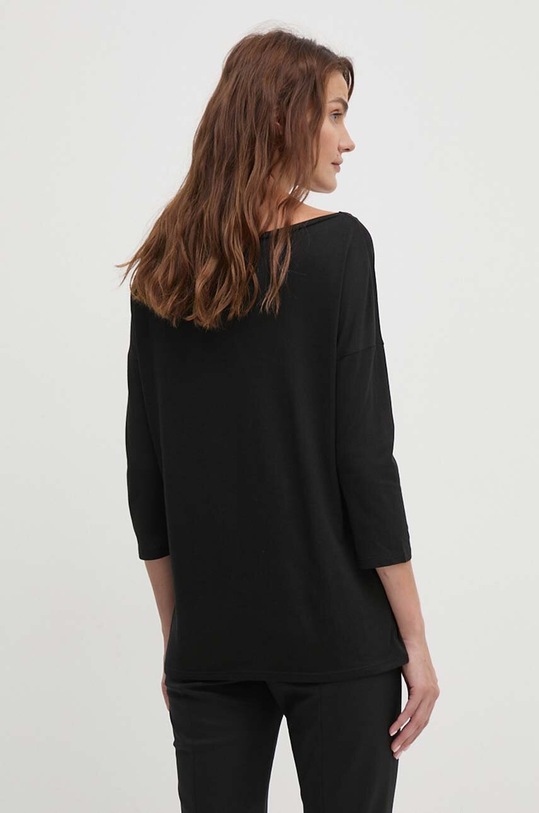 Îmbrăcăminte Sisley longsleeve 3QU4L12EE negru
