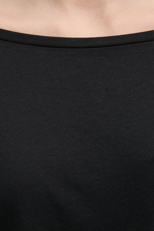 Sisley camicia a maniche lunghe 3QU4L12EE nero