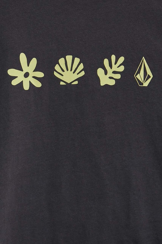 Bavlnené tričko Volcom sivá B3512406