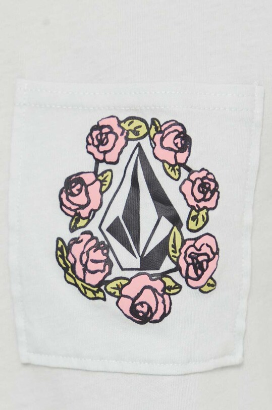 Volcom tricou din bumbac B3512401 albastru