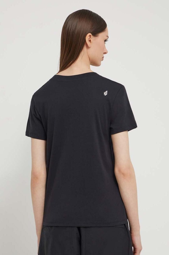 Odzież Volcom t-shirt bawełniany B3512412 czarny