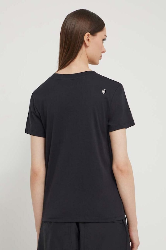 Odzież Volcom t-shirt bawełniany B3512412 czarny