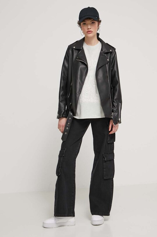 Bavlnené tričko Volcom B3512411 zelená SS24