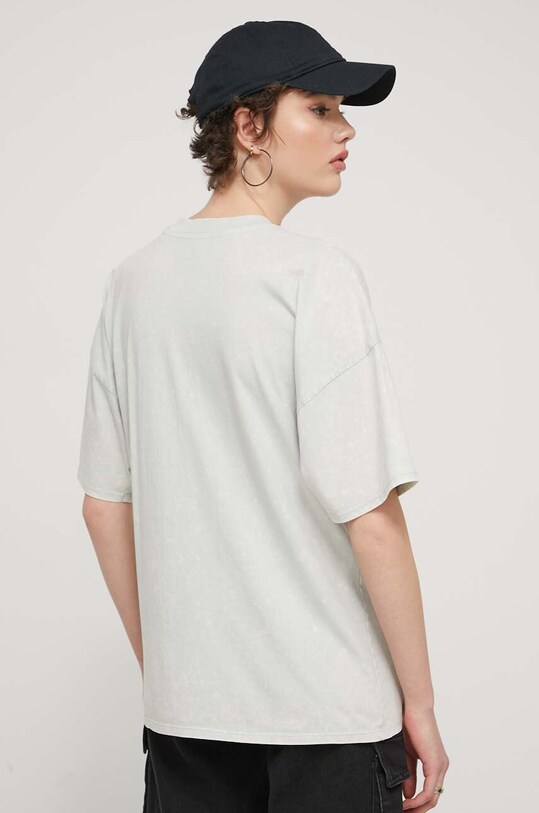 Oblečenie Bavlnené tričko Volcom B3512411 zelená