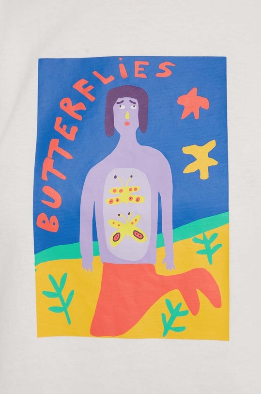 Volcom top bawełniany x ARTHUR LONGO B4512407 biały