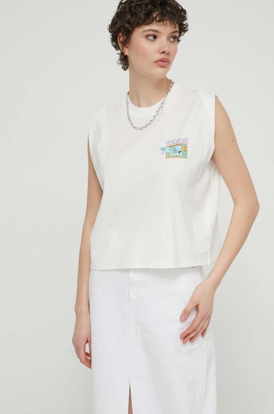 Oblečení Bavlněný top Volcom B4512408 béžová