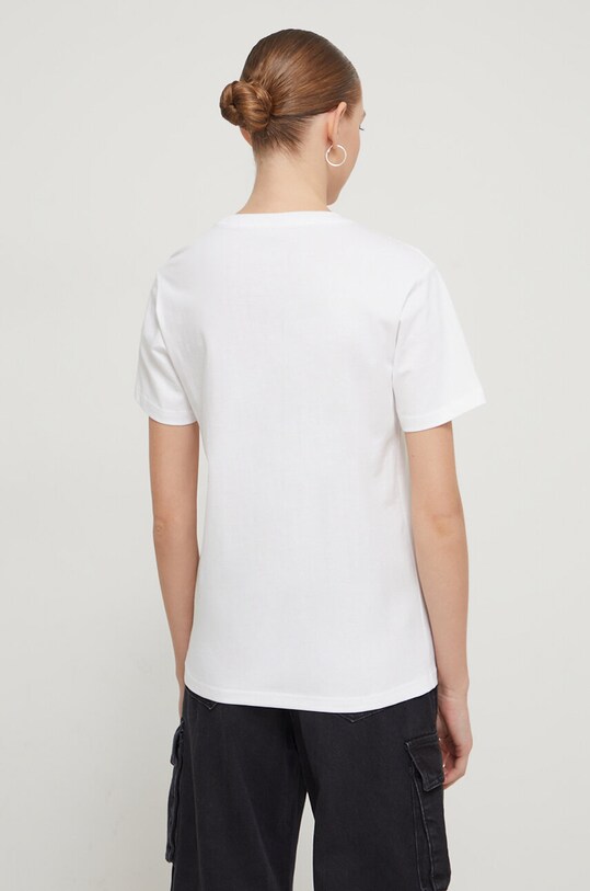 Odjeća Pamučna majica Converse 10026042.A01 bijela