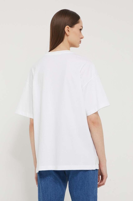 Odzież Converse t-shirt bawełniany 10026044.A01 beżowy