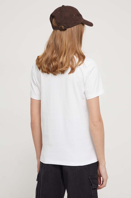 Oblečení Bavlněné tričko Converse 10026049.A01 béžová