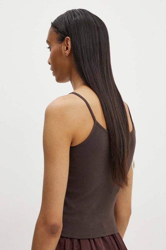 Abbigliamento Résumé top AmberRS Strap Top 20191104 marrone