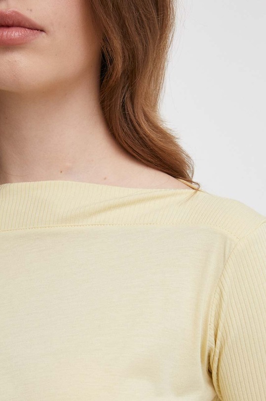 Sisley t-shirt 3QU4L100M giallo