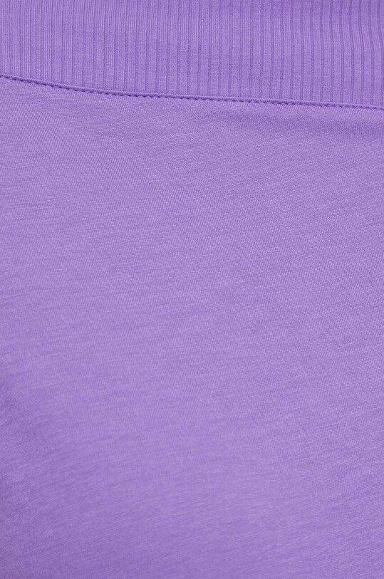 Μπλουζάκι Sisley 3QU4L100M μωβ