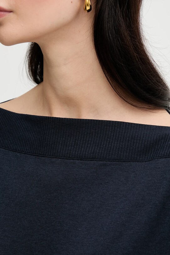 Тениска Sisley 3QU4L100M тъмносин