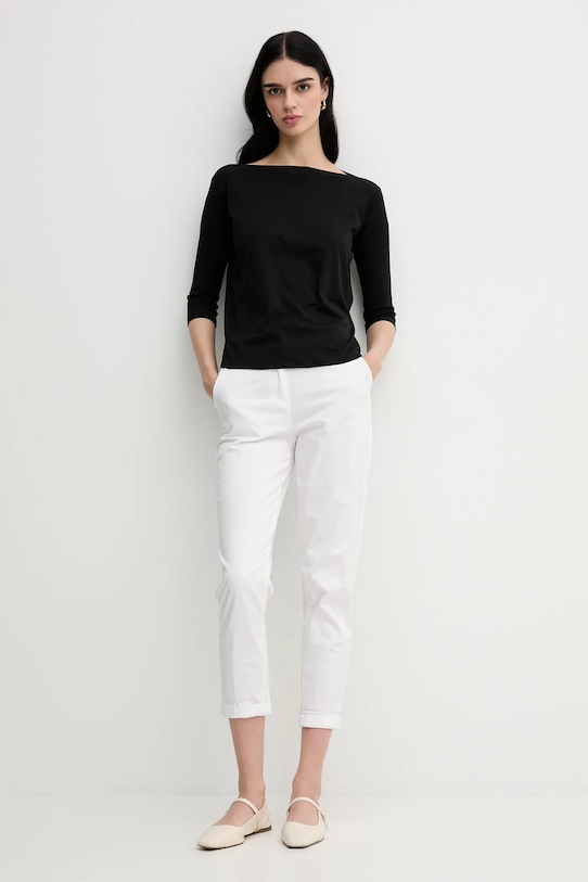 Majica kratkih rukava Sisley 3QU4L100M crna SS25