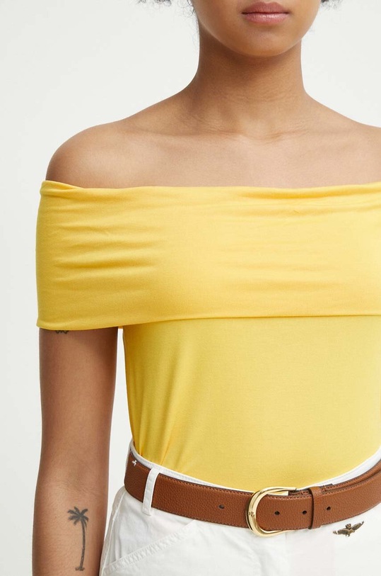 Sisley top 33CALH00P galben
