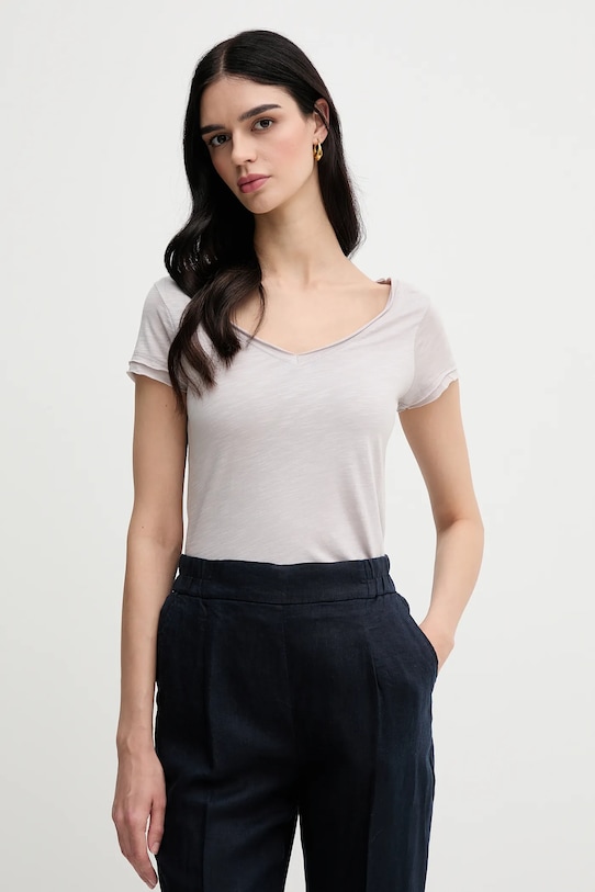 Sisley t-shirt sima szürke 3TNHL400E