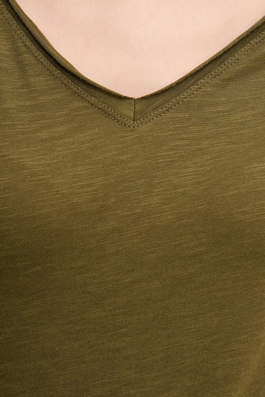 Sisley t-shirt 3TNHL400E zöld