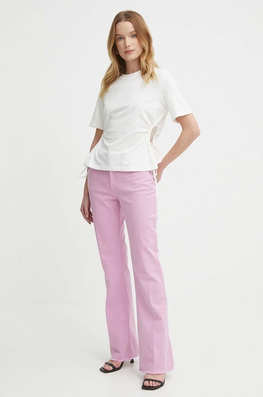 Футболка Sisley 3X23L105M бежевий SS24