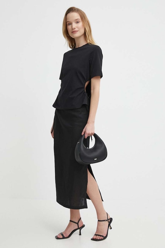 Футболка Sisley 3X23L105M чорний SS24