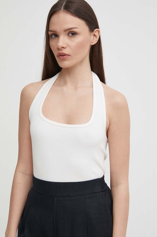 Топ Sisley slim бежевый 1ZNJMH00B