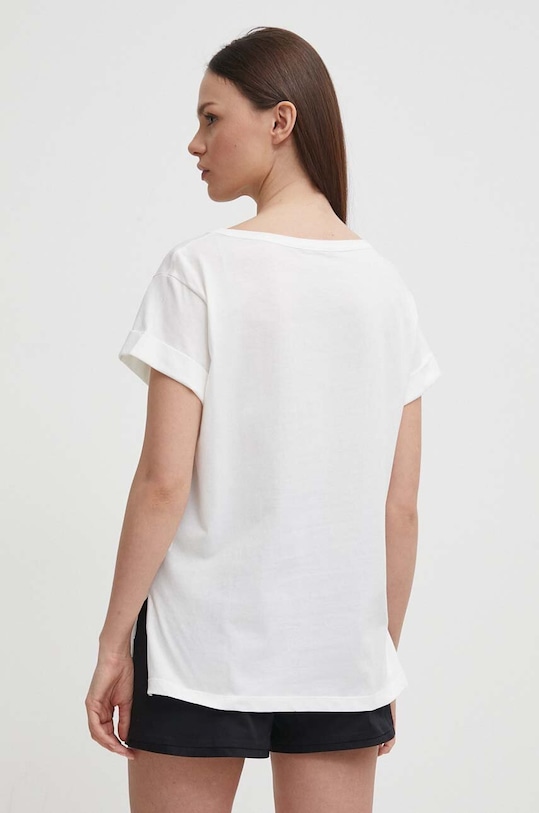 Odzież Sisley t-shirt bawełniany 3I1XL1058 beżowy