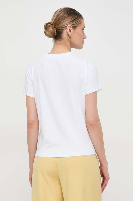Odzież Patrizia Pepe t-shirt bawełniany 2M4373.J111 biały