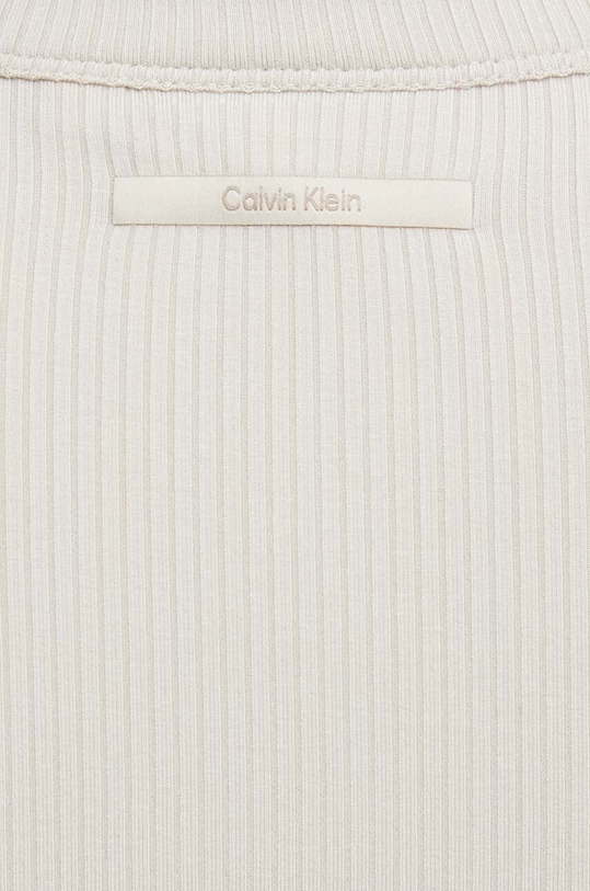 Μπλουζάκι Calvin Klein K20K206553 μπεζ