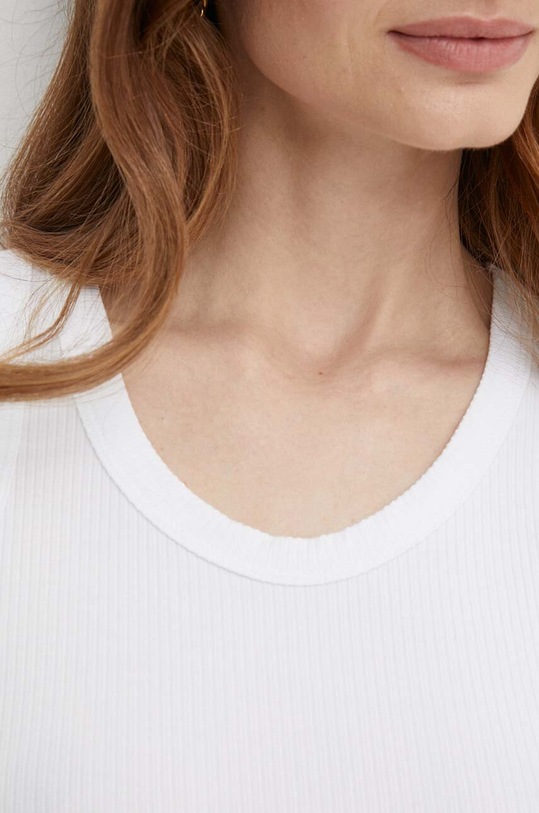 Top Calvin Klein K20K206554 λευκό