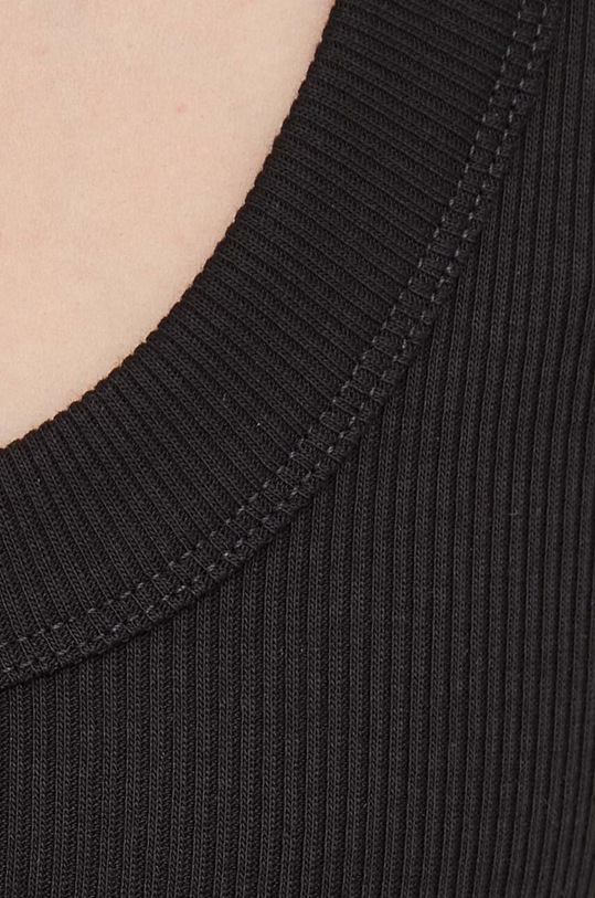 Bavlnený top Calvin Klein K20K206950 čierna