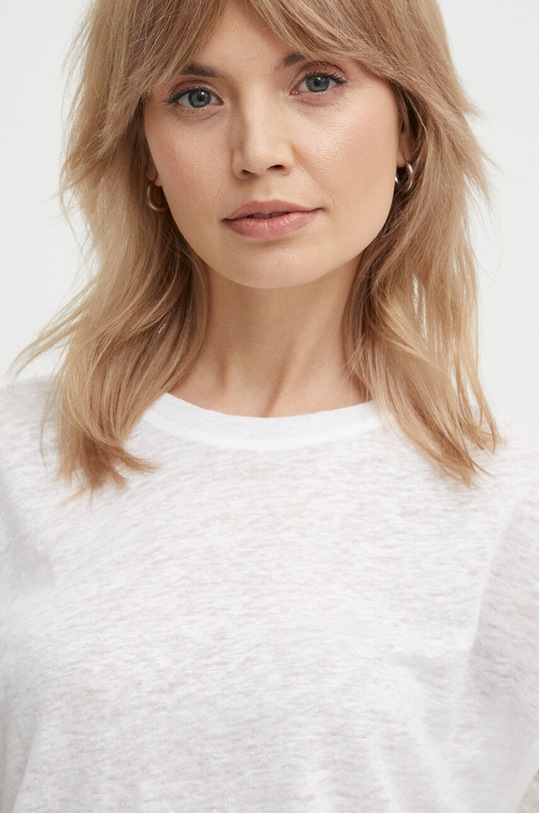 Oblečení Plátěné tričko Calvin Klein K20K207260 bílá