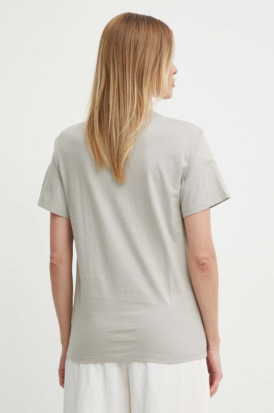 Odzież Calvin Klein t-shirt bawełniany K20K206629 beżowy