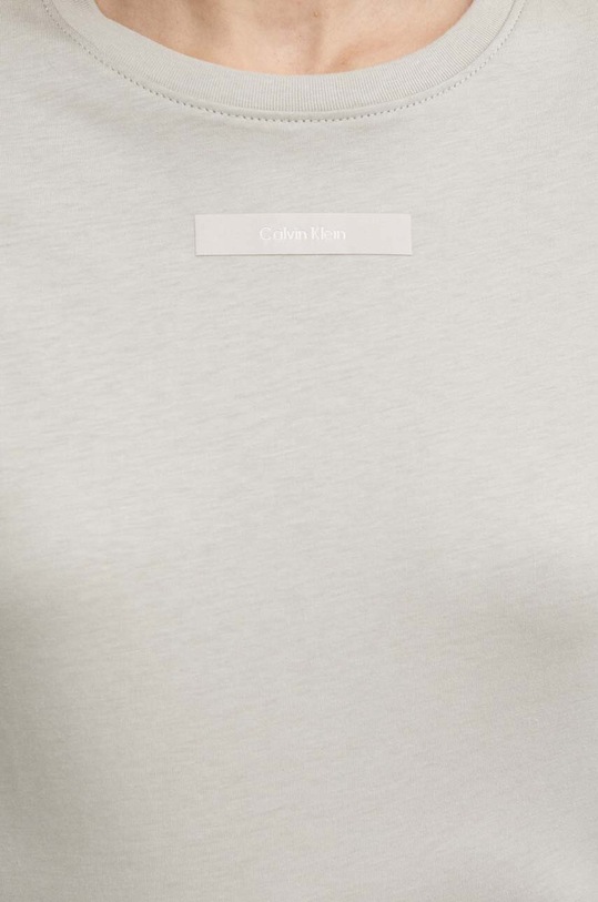 Calvin Klein t-shirt bawełniany beżowy K20K206629