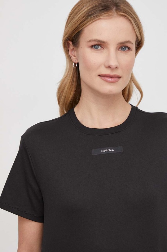 Calvin Klein t-shirt bawełniany K20K206629 czarny SS24