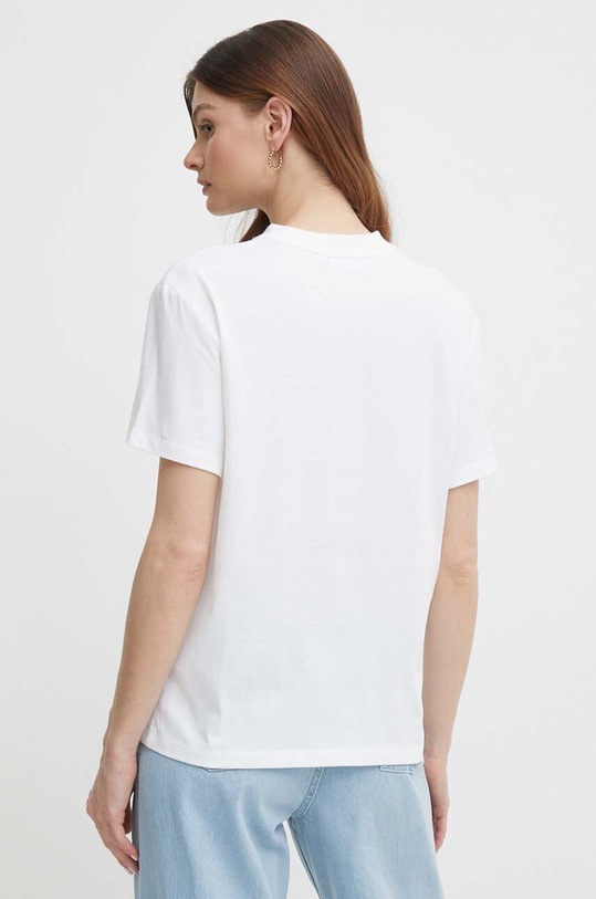 Oblečení Bavlněné tričko Calvin Klein K20K206638 bílá