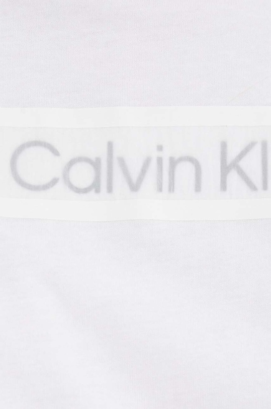 Bavlněné tričko Calvin Klein K20K206638 bílá