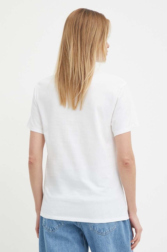 Odjeća Pamučna majica Calvin Klein K20K207005 bijela
