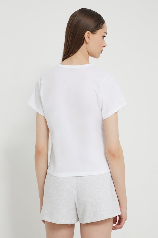 Odzież Abercrombie & Fitch t-shirt bawełniany KI139.4208.100 biały