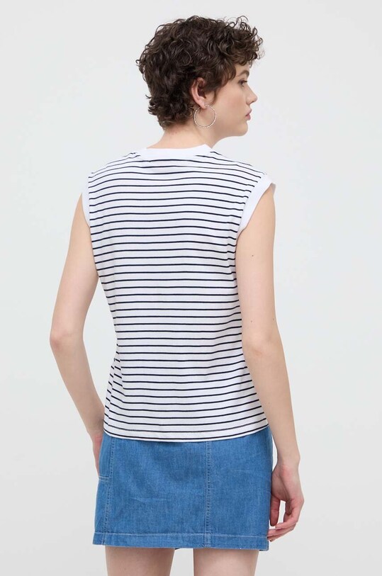 Oblečenie Bavlnený top Abercrombie & Fitch KI139.4259.123 biela