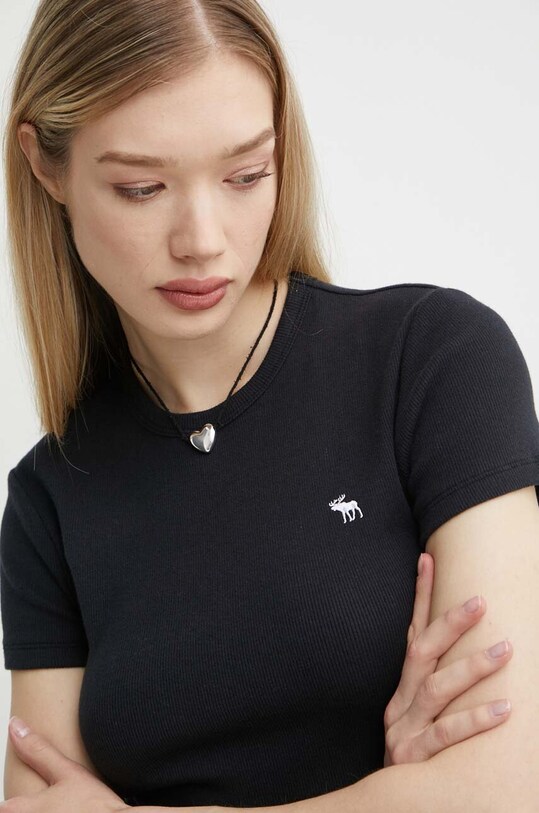 Abercrombie & Fitch t-shirt czarny KI139.4268.900